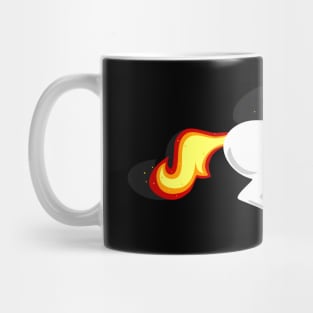 Flaming Horse Mug